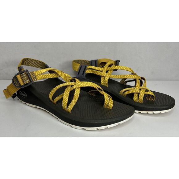 Chaco Z/Cloud  Women's Size W 9 Yellow Strappy Sandals Marigold JCH108000 - Picture 2 of 12